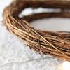 Easy to Shape Rattan Ring Artificial Flowers Garland  Perfect for Home Christmas Decor 10cm/15cm/20cm/25cm/30cm/40cm