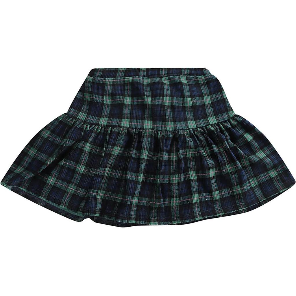 Polo Ralph Lauren Plaid High-Waisted Skirt Kids skirts Blue 313950849-001