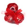 Soap Flowers Heart Box Red Roses 3-Pack