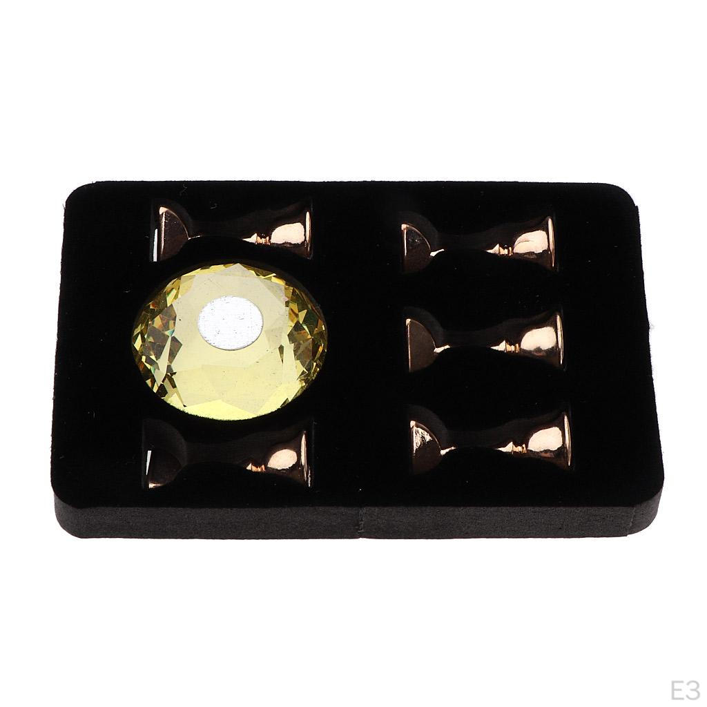 Holder Rack Manicure Practice Display Stand Crystal Set diy Kit (5 Holder)