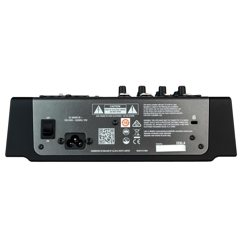 ALLEN&HEATH ZEDi-8 Hybrid Mixer (ZEDi8/X)