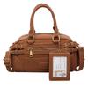 Faionable Bowling Bag Women's Handbag Crossbody Bag Versatile Small PU Leather Casual oulder Bag Versatile Bags Motorcycle Bags