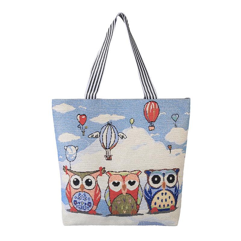 Single-shoulder Bag Trendy Women's Bag Ethnic Style Embroidered Handbag