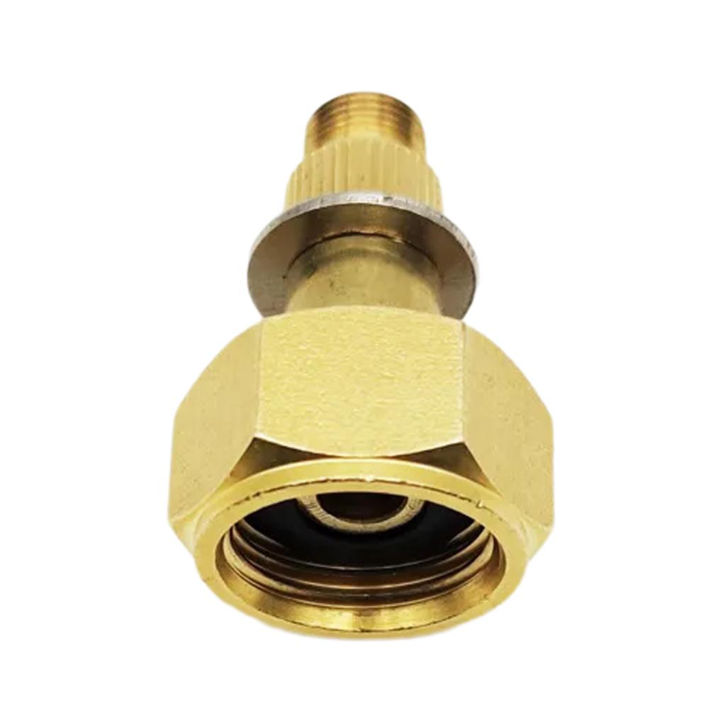 Outdoor Stove Connector Durable Practical Camping Stove Part Camping Gas Stove Converter Aluminum Alloy Tank Adapter