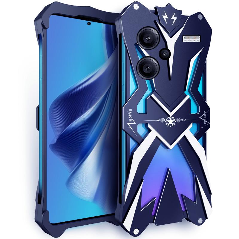 

Чехол для Xiaomi Redmi Note 13 Pro+ 5G из алюминиевого сплава, противоударная крышка для мобильного телефона A