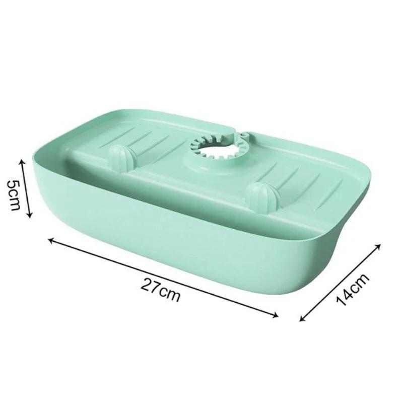 Silicone Faucet Mat Sink Splash Pad Kitchen Storage Rack Drain Basket Sink Sponge Rack Bathroom Kitchen Accessories