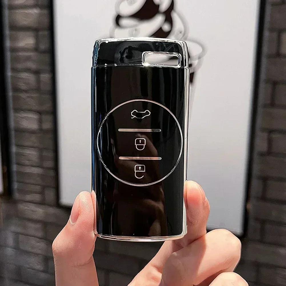 

Деталь чехол для ключа TXL 7 8 дистанционный ключ оболочка 3 кнопки аксессуары автомобильный чехол чехол полезный абсолютно новый высокое качество чёрный