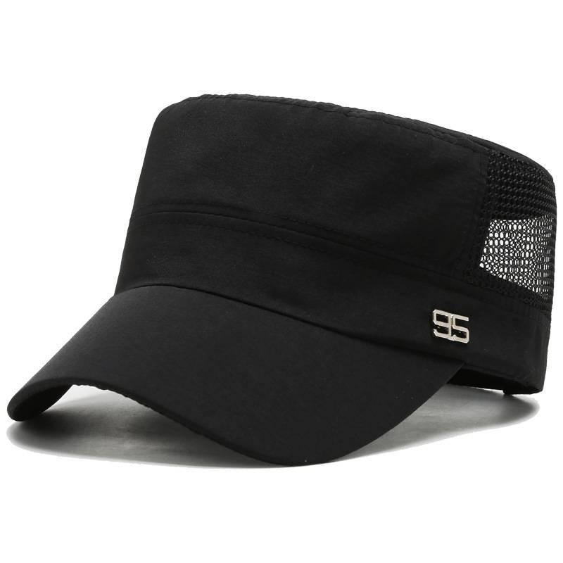 Number The 95 Net Hat Men Shade Breathable Outdoor Fishing Ride Flat Casual Top