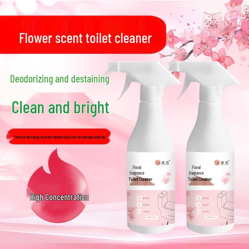 Fresh Scent Toilet Bowl Cleaner and Descaler - Odor Yellowing Remover