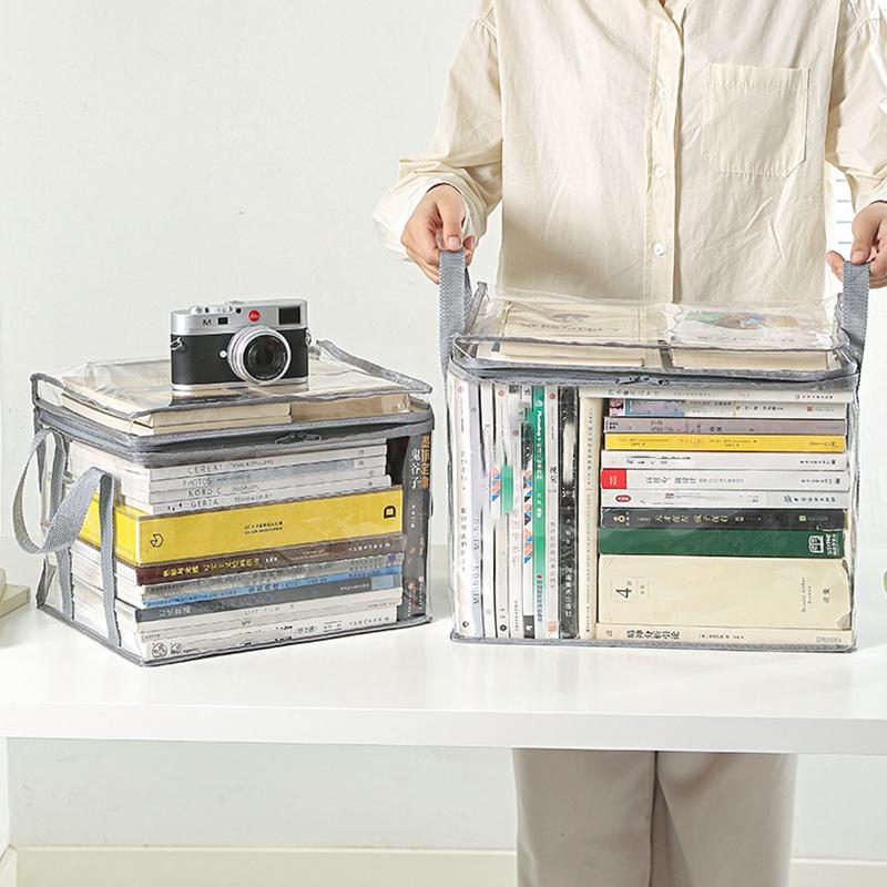 

1 шт., складная коробка для хранения книг, органайзер для книг, ящик для хранения