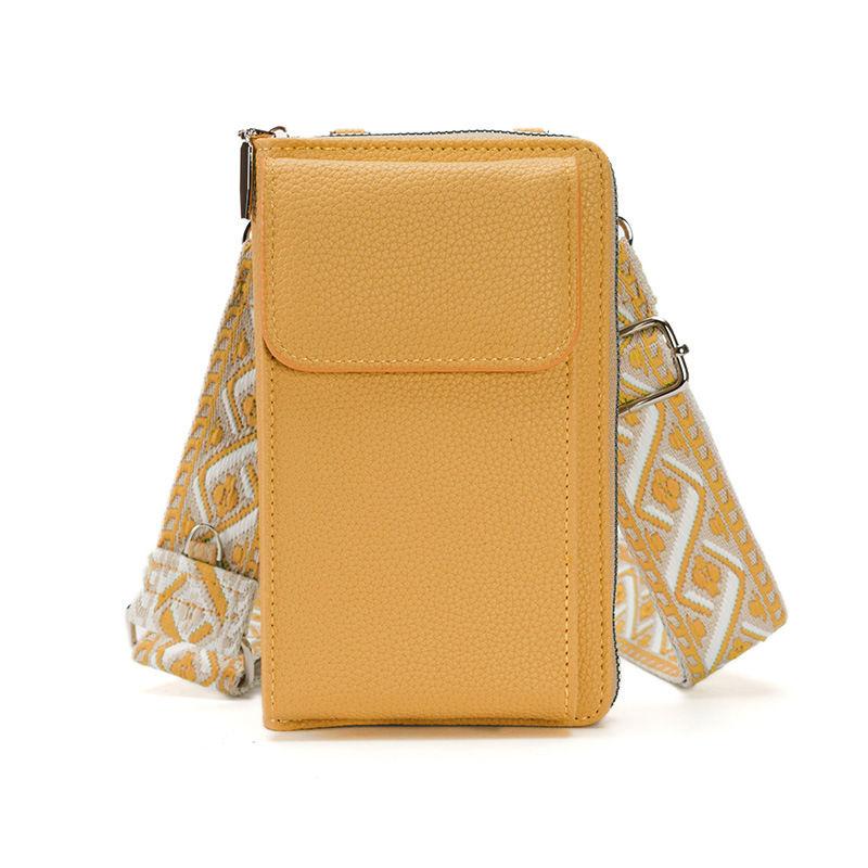 Women Fashion Shoulder Bags and Mini Purse Casual Phone Bag Zipper Wallets for Ladies Card Holder