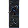 Masseur Corporel à Rouleaux Sans Fil Relaxation des Fascias Musculaires Vibrateurs Exercice de Fitness à Domicile Relaxation Abdominale et des Jambes Soulager la Douleur