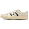 Star&Bars Abrasion Resistant Breathable Cushioning Low Top Canvas Shoes Unisex Beige 35200620