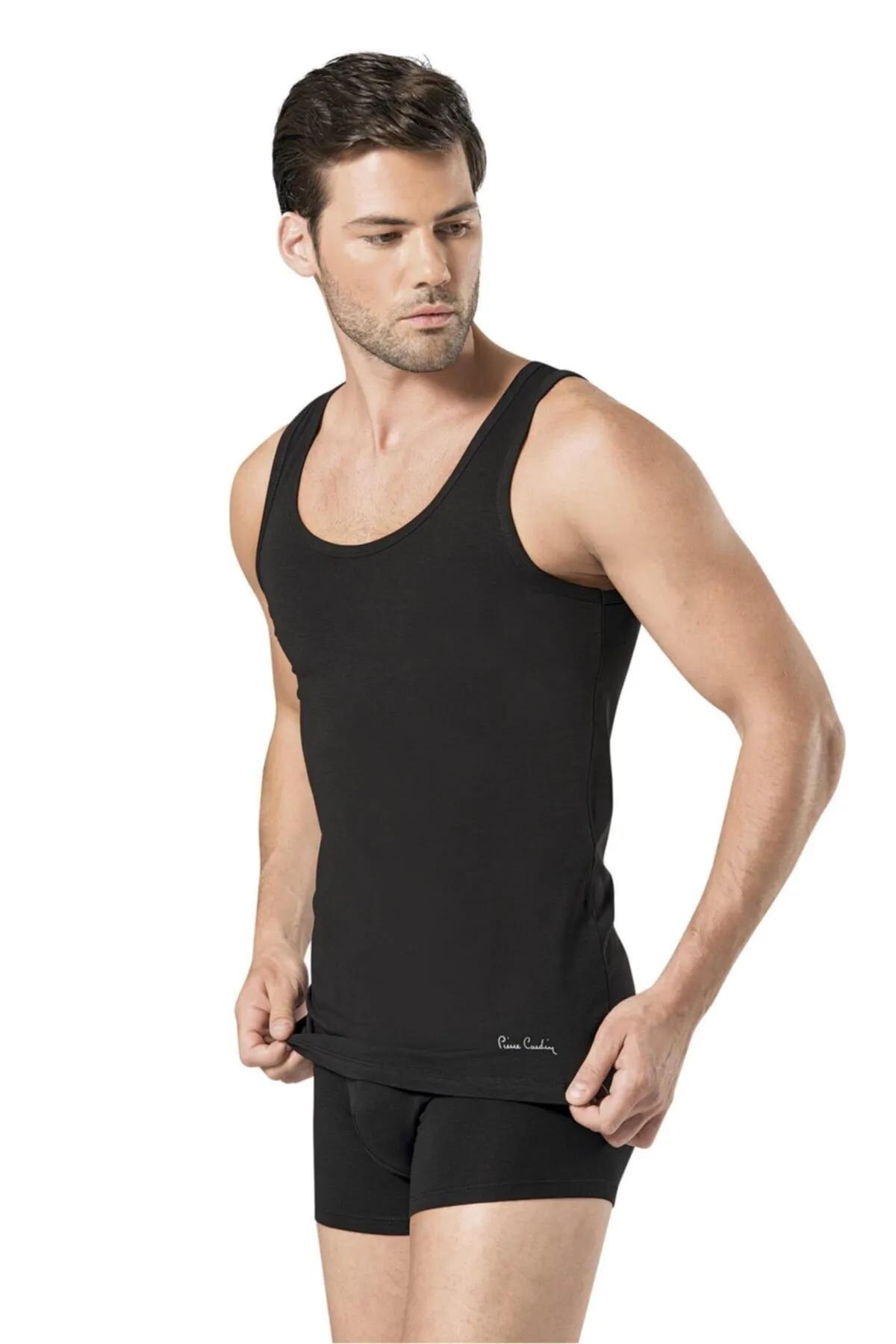 

Мужская футболка Pierre Cardin из модала, 2 шт., черная M