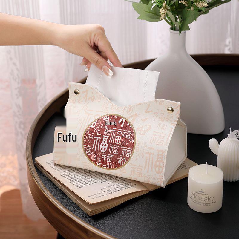 

High-Quality Leather Desktop Tissue Box 2026: Stylish Pull-Out Design for Creative Home Living Room