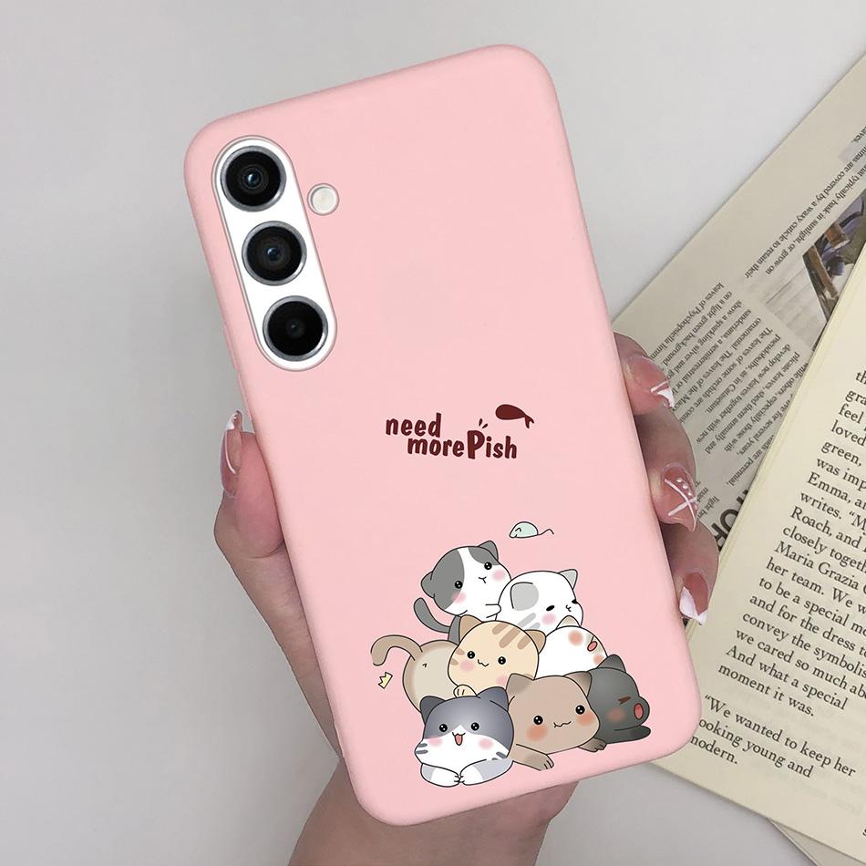 Hülle Für Samsung A54 5G Mode Niedlich Cartoon Rückseite Abdeckung Für Samsung GalaxyA54 A 54 SamsungA54 5G Handy Maske Silikon Hüllen Funda