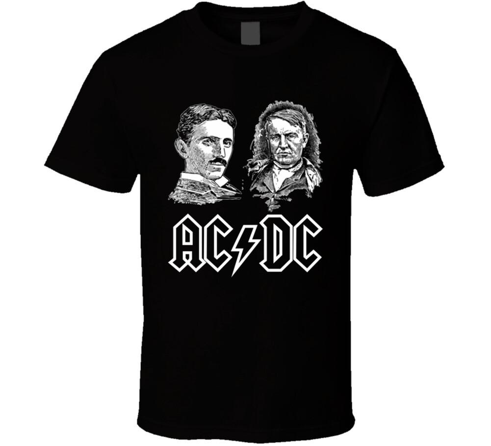 Футболка черная с линией AC DC 3XL