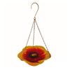 Yousheng Bee Watering Station with Vivid Flower Design Stable Hanging Feeder Windproof Bee Bath Feeders Butterfly Bath Bowl Easy Installation Feeder