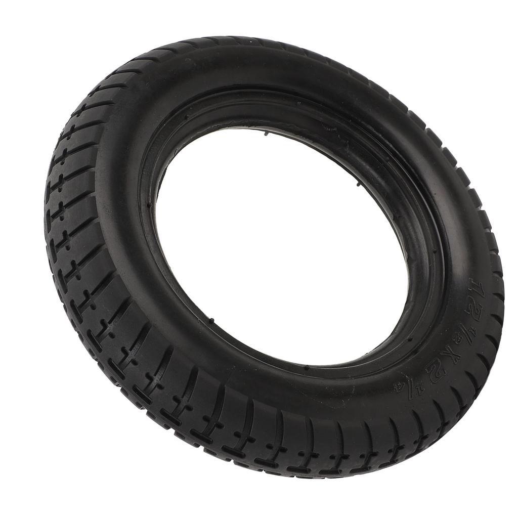 Electric Scooter Tire Puncture Proof Wear Resistant Rubber 12 12X2 14 Scooter 12in Solid Wheel