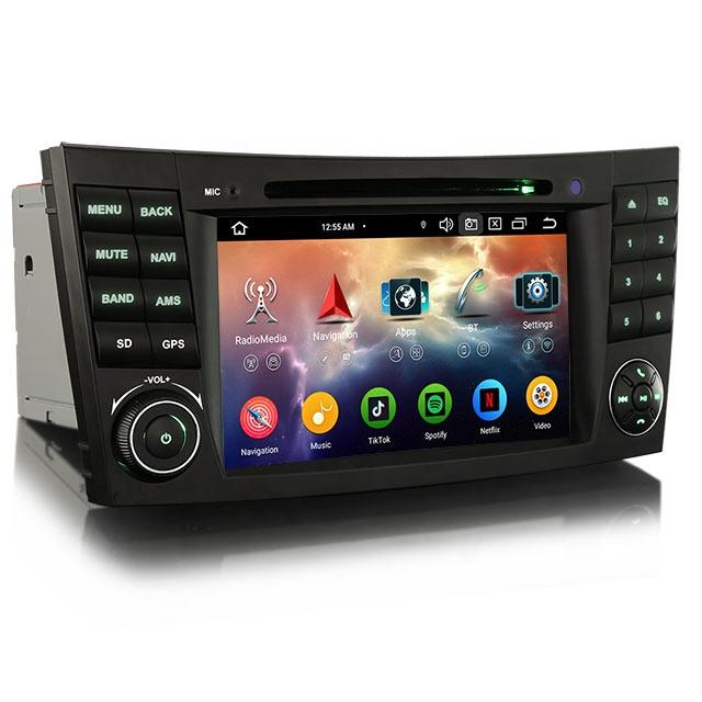 EU Erisin ES6781EN Octa-Core Android 14.0 GPS TPMS 4G DSP Car Stereo for Mercedes-Benz CLS Class W219 CarPlay BT5.0 Auto Radio