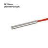 Durchmesser 6/8/10/12mm Elektrische Heizrohrformen Edelstahl 60/80/120/150/200/250W Einzelkopfform Trockenlauf 220V