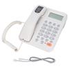 KXT2029CID Office Phone Office Hotel Home Fixed Landline Support Free Battery Extension Interface(White )