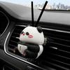 Panda Flameless Aroma Diffuser & Car Vent Clip Dual-Use Refill Bottle