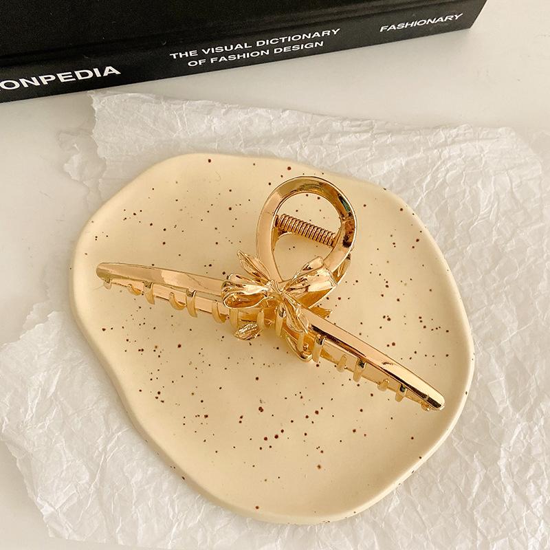 Women Fashion Gold Hollow Geometric Hair Claw Retro Hair Clips Barrette Hair Crab Hair Clips Headband Hairpin Hair Accessories