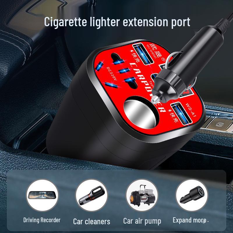 Multifunktionaler 12V/24V auf 220V Auto Lieferwagen Wechselrichter Ladegerät