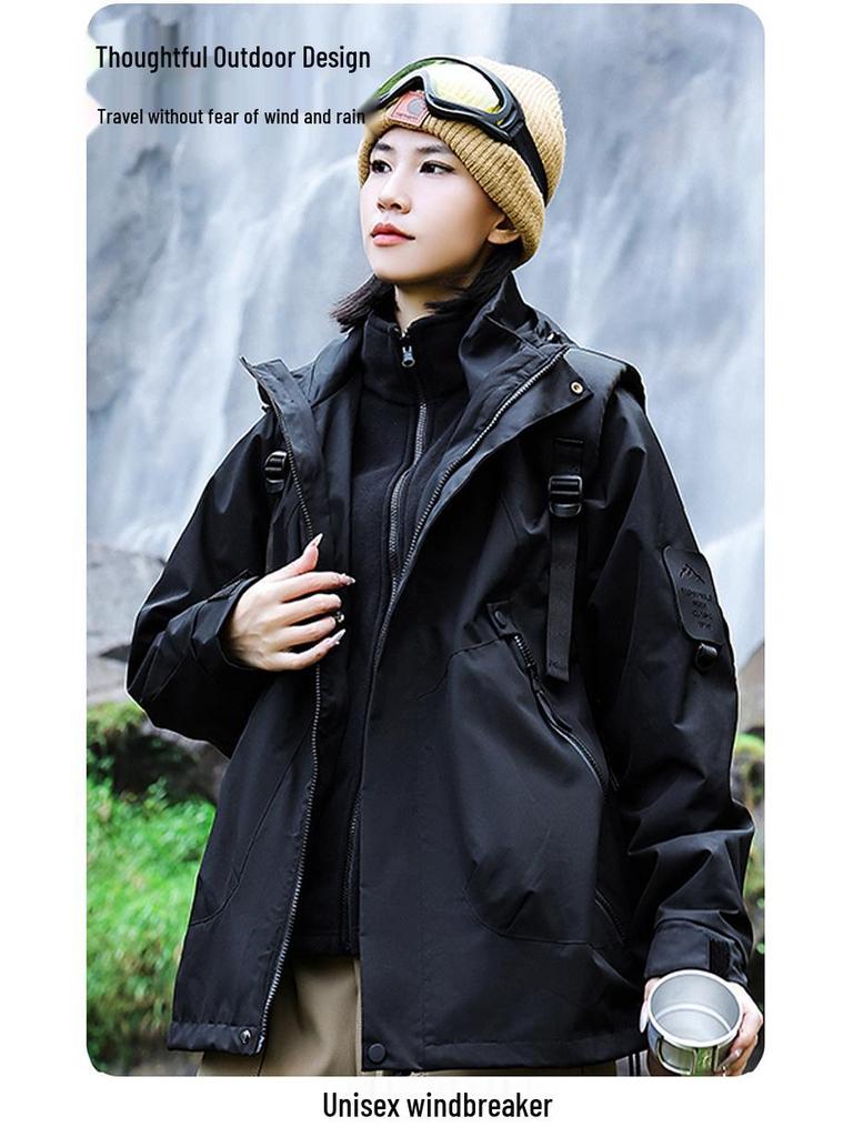2025 Waterproof Windproof Outdoor Spring Sports Jacket for Couples