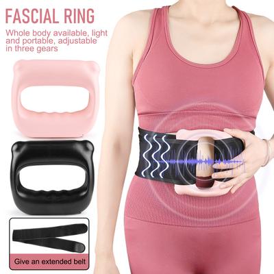 Handheld Mini Vibration Massage Gun Rechargeable Yoga Ring for Neck Shoulder Portable Muscle Relaxation Tool