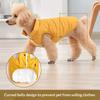 Winter Warm Dog Vest Waterproof Puppy Coat with Thickened Fleece Lining for Small To Medium Dogs Teddy Poodle Jacket