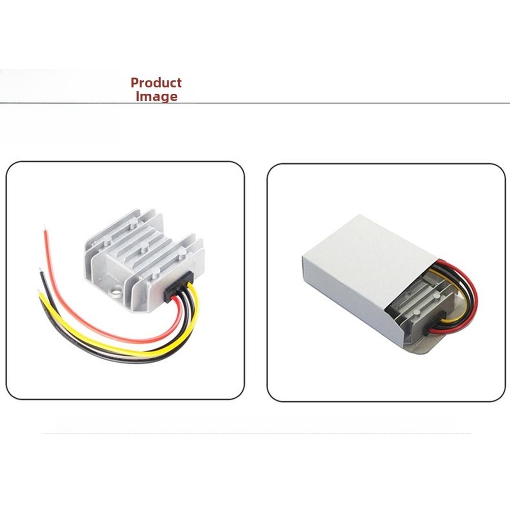 8-40V To 12V 3A DC Converter 36W Waterproof Car Power Supply Voltage Regulator 89.1% Efficient Conversion Efficiency