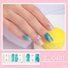 Gradient Nail Art Stickers Full Wrap Nail Stickers Self-Adhesive Nail Art Decals