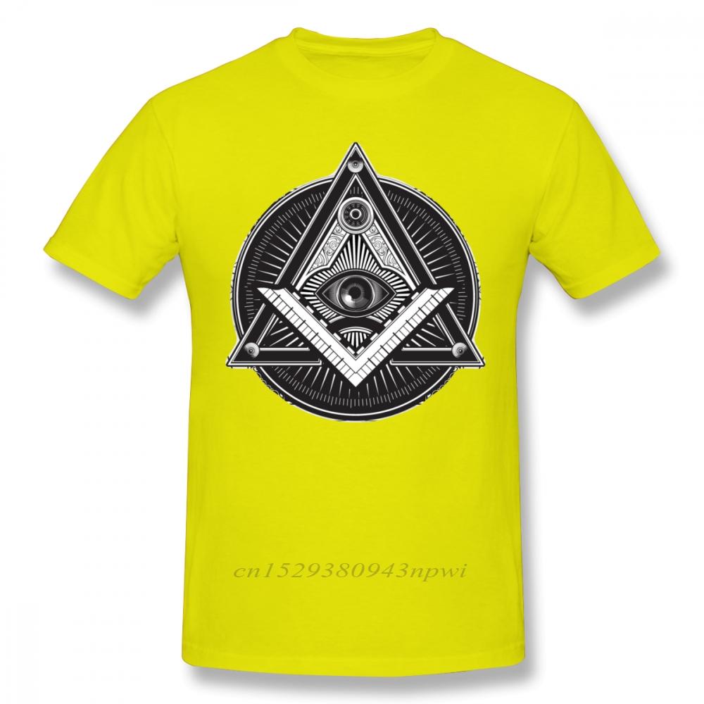 Illuminati T Shirt Illuminati Tshirt Classic Short Sleeves Tee Shirt Graphic 3xl Male Funny 100 Cotton Tshirt