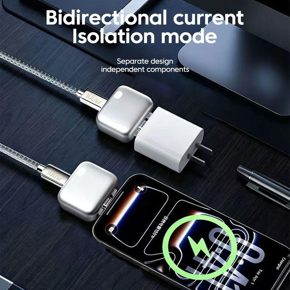 140W Vollaufladung Trennertyp USB-C Stromunterbrecher Automatischer Stopp Ladeadapter USB C Handy