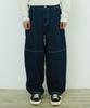 COMONINOZ Wide Balloon Pants [Indigo Blue]