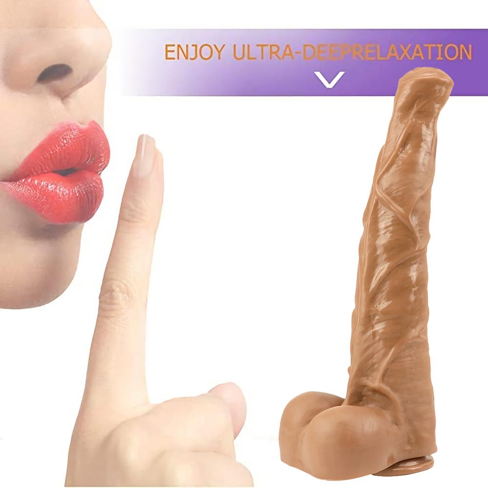 MoDi Riesiger realistischer großer Pferdedildo aus PVC, Tier-Penis mit Saugnapf, für Erwachsene, Sexspielzeug für Frauen, Vagina, Männer, Anal, Masturbator