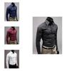 Classic Mens Dress Shirt With Wrinklefree Cotton Blend For Business And Casual Wear