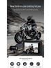 Duální 1080P HD motocyklový WiFi GPS rekordér s přední a zadní kamerou, 3,0" displej
