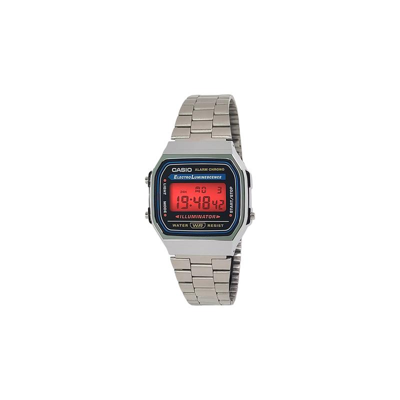 CASIO Customized watch modified series light purple mirror silver stainless steel case classic retro life waterproof LA670WA- LA670WA-1D