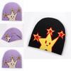 Knit Hat For Women Men With Star Pattern Warm Winter Wear For Outdoors