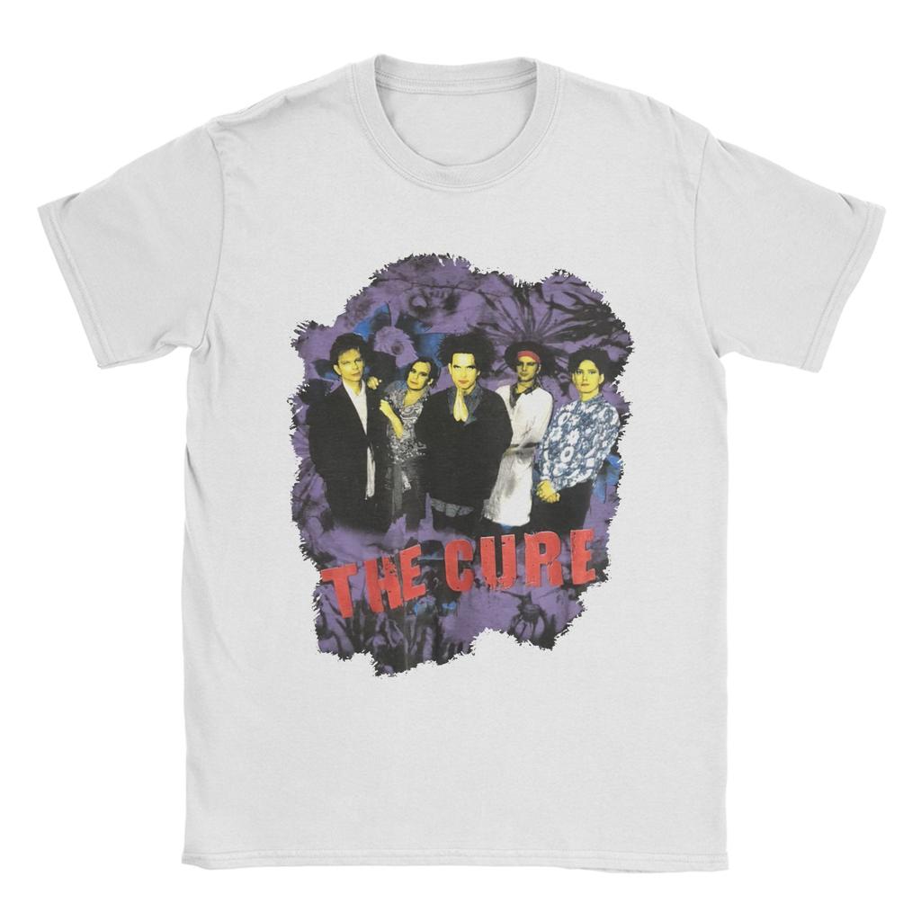 Lustiges The Cures Gebet T-Shirt Herren Rundhals Kurzarm Kleidung Vintage 80er Baumwolle Sommer Tops