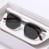 New Fashion Trendy Square Large Frame Anti-UV Myopia Sunglasses Outdoor Classic Driving High Quality Near Sight Eyewear Unisex