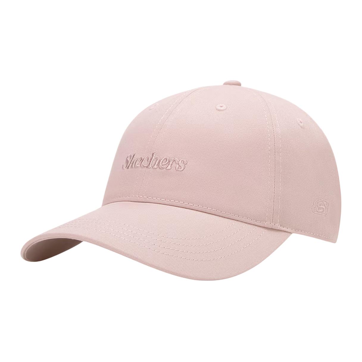 Skechers Basic Sports Series Retro Logo Design Casual Versatile Cotton Baseball Cap Unisex accessories Light-Purple L226U060-039N M