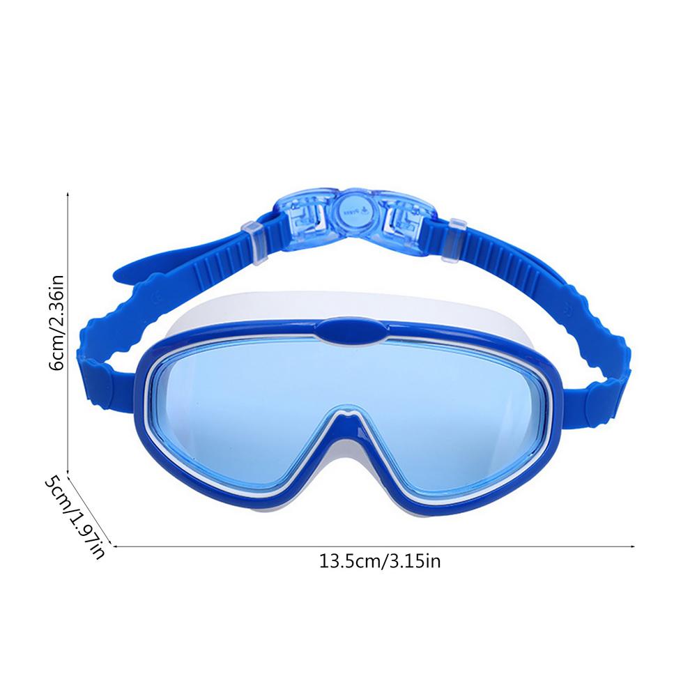New Waterproof Children's Swimming Goggles Cartoon Heart Shape UV Fogging Proof Swim Training Glasses For Children Kids Gifts