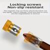 3 Stück Universeller Magnetring Legierter Stahl 1/4" Metall Schraubendreherbit Magnetring Schraubendreherbit Magnetring Zubehör Bohrer