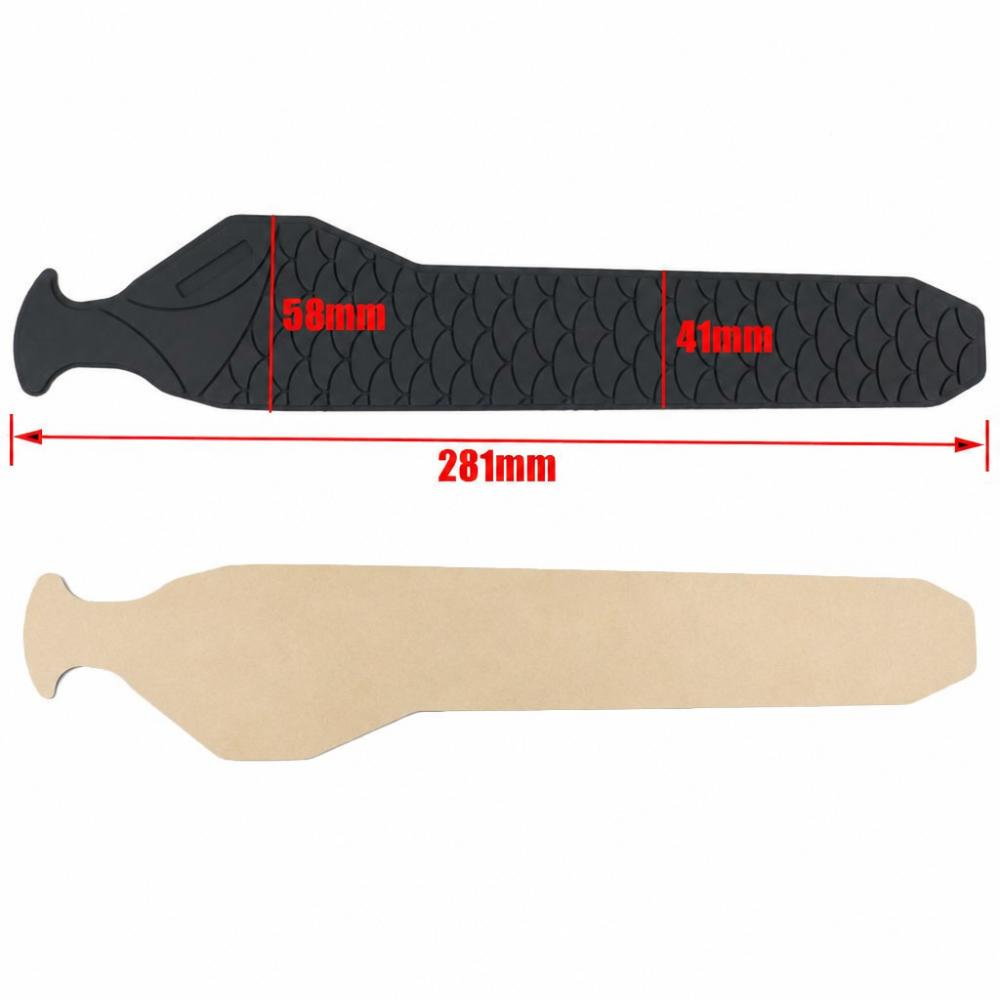 Flexible Bike Chain Guard Silicone Chain Guard Sticker Bicycle Chain Protector Bicycle Maintenance 2