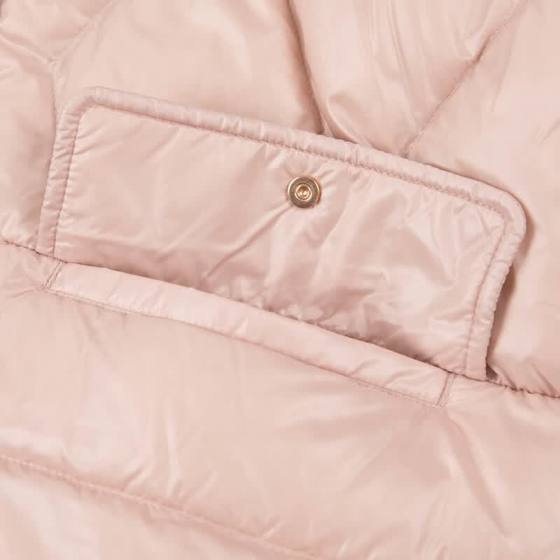 HAZZYS Girls' Hooded Duck Down Puffer Jacket