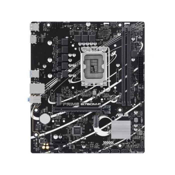Placa Base Asus PRIME B760M-F B760 LGA 1700 DDR5 micro ATX PCIe 4.0 RGB AI Sync